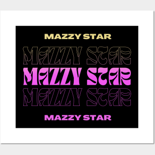 Mazzy Star // Typography Fan Art Design Posters and Art